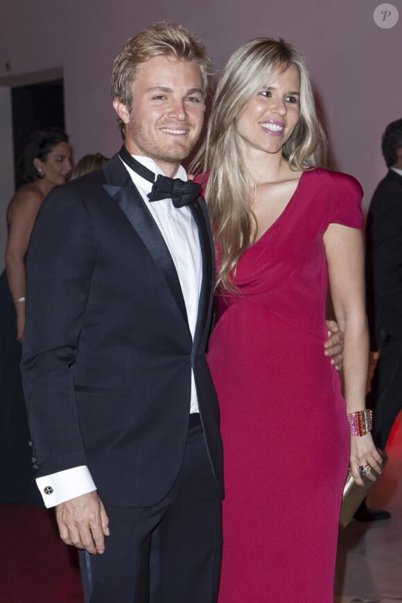 Nico Rosberg et Vivian Sibold au gala qui suit le Grand Prix de Monaco, le 26 mai 2013
