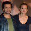 Virginie Efira et Mabrouk El Mechri - Avant-première du film "Situation amoureuse : C'est compliqué " de Manu Payet et de Rodolphe Lauga au UGC Normandie à Paris, le 17 mars 2014.