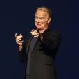  Exclusif - Franck Dubosc lors de son nouveau spectacle "A l'&eacute;tat sauvage" &agrave; Lille le 15 octobre 2013. 