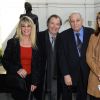 Daniel Russo and et sa femme Lucie, Henri Guybet et sa femme - Soirée du cinquième anniversaire du musée Paul Belmondo à Boulogne-Billancourt le 13 avril 2015.