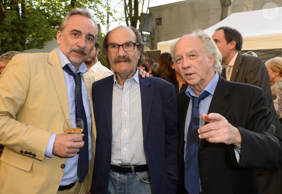 Antoine Duléry, Gérard Hernandez - Soirée du cinquième anniversaire du musée Paul Belmondo à Boulogne-Billancourt le 13 avril 2015. 