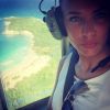 Julie Ricci (Secret Story 4) : selfie en hélicoptère à Punta Cana 