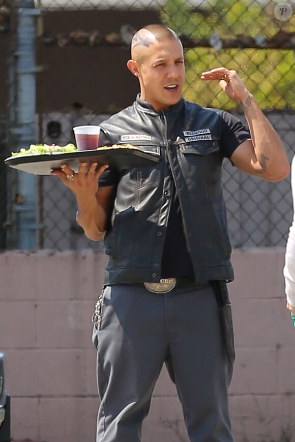 Theo Rossi à Los Angeles, le 11 septembre 2013