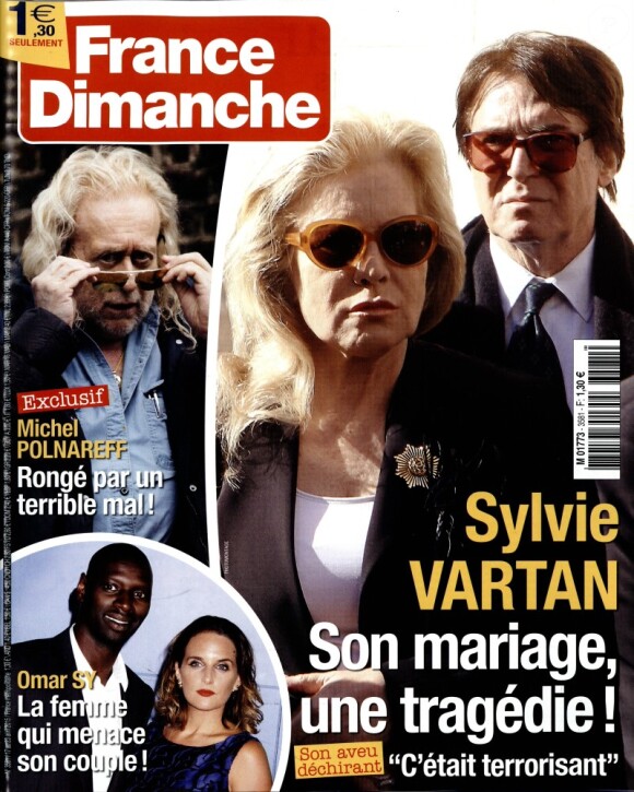 Magazine France Dimanche en kiosques le 17 avril 2015.