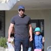 Ben Affleck et sa fille Seraphina à Pacific Palisades le 19 avril 2015 pour quelques courses au Farmer's Market