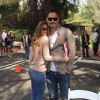 Sofia Vergara à l'occasion des fêtes de Pâques avec son fiancé Joe Manganiello, sur Instagram le 5 avril 2015