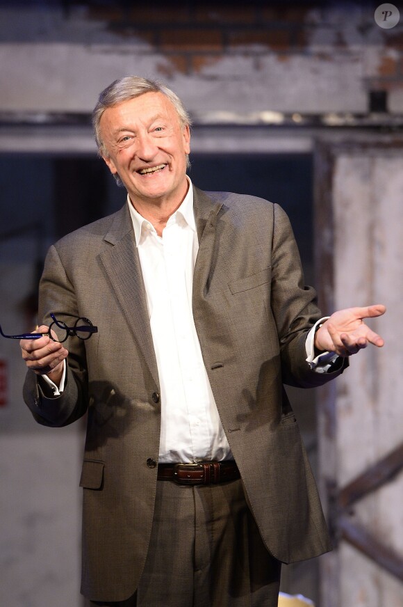 Olivier Lejeune - Filage de la pièce "Le bouffon du Président" au théâtre des Variétés à Paris le 10 février 2015.