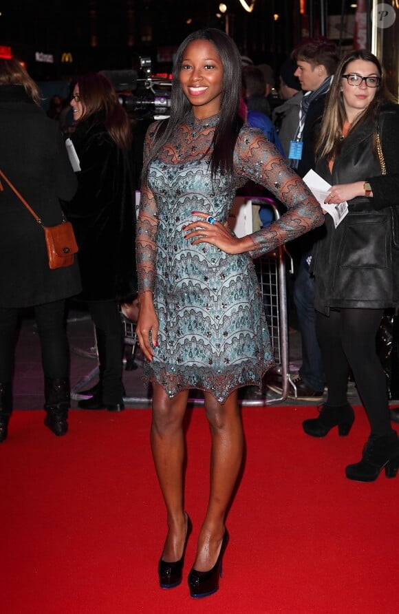 Jamelia - Premiere du film 'Flight' a Londres le 17 Janvier 2013.  