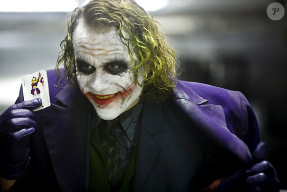 Heath Lodger, un joker mythique dans "The Dark Knight" de Christopher Nolan, en 2008.