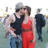 Ian Somerhalder et son ex Nina Dobrev à Coachella, le 15 avril 2012 