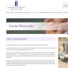 Capture d'écran du site de l'hôpital St Mary, à Londres, et en particulier la maternité Lindo où Kate Middleton doit accoucher de son deuxième enfant fin avril 2015.