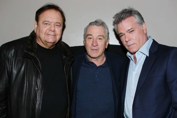 Paul Sorvino, Robert De Niro et Ray Liotta - Projection des Affranchis pour le 25e anniversaire de la sortie du film, dans le cadre du festival de Tribeca à New York le 25 avril 2015