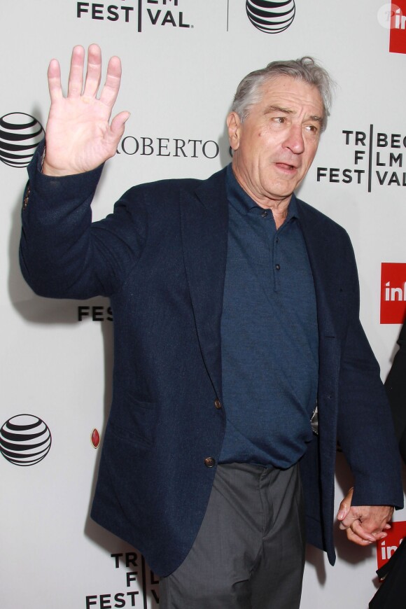 Robert De Niro - Projection des Affranchis pour le 25e anniversaire de la sortie du film, dans le cadre du festival de Tribeca à New York le 25 avril 2015