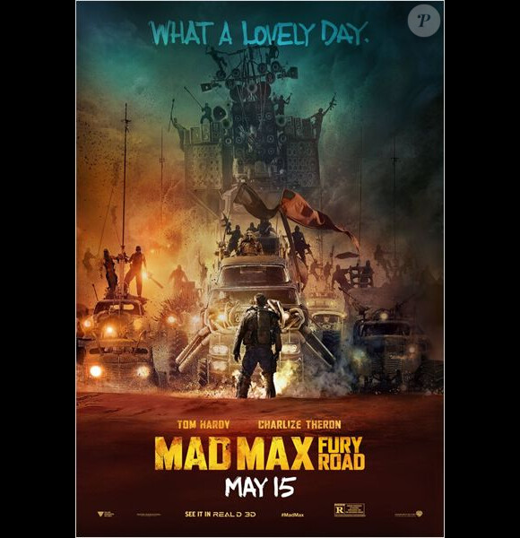 Affiche du film Mad Max : Fury Road, en salles le 14 mai 2015