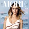 Jessica Alba est en couverture du numéro de mai du magazine "More". Elle parle de la compagnie de vêtements qu'elle a fondée, "The honest Company". 