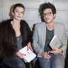 Aurélie Dupont et son mari Jérémie Bélingard - People lors de la présentation de la collection Alexis Mabille prêt-à-porter Automne-Hiver 2015-2016 à Paris, le 4 mars 2015.  