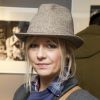 Flavie Flament - Vernissage de l'exposition "Gainsbourg For Ever" à la galerie Hegoa à Paris. Le 2 avril 2015