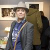 Flavie Flament - L'animatrice au vernissage de l'exposition "Gainsbourg For Ever" à la galerie Hegoa à Paris. Le 2 avril 2015
