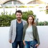Philippe Lellouche et Vanessa Demouy, amoureux, assistent à la première du film Prêt à tout lors du 11e festival Les Hérault du cinéma et de la télé 2014 au Cap d'Agde, le 4 juillet 2014. 