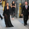 Kim Kardashian arrive aux studios de l'émission Jimmy Kimmel Live! à Hollywood, le 30 avril 2015.