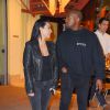 Kim Kardashian et Kanye West quittent le restaurant Cipriani Downtown à New York, le 2 mai 2015.