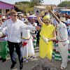 Le roi Willem-Alexander et la reine Maxima des Pays-Bas ont eu l'opportunité de célébrer le Dia di Rincon à Bonaire, le 30 avril 2015