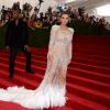 Kanye West et Kim Kardashian assistent au Met Gala 2015, vernissage de l'exposition "China: through the looking glass" au Metropolitan Museum of Art. New York, le 4 mai 2015.