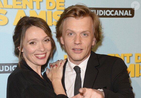 Anne Marivin et Alex Lutz - Avant-première du film "Le talent de mes amis" au théâtre Bobino à Paris le 4 mai 2015.