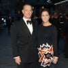 Tom Hanks et sa femme Rita Wilson - Premiere du film "Captain Phillips" a Londres, le 9 octobre 2013.