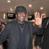 Pelé à l'aéroport d'Heathrow à Londres, le 21 avril 2015