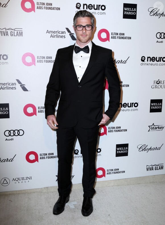 Dave Annable - Soirée "Elton John AIDS Foundation Oscar Party" 2015 à West Hollywood, le 22 février 2015.  