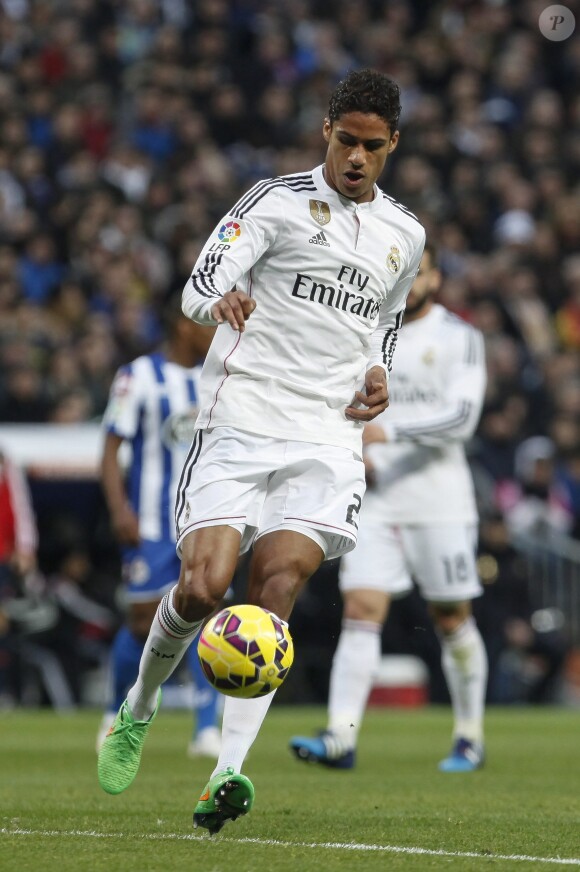 Raphaël Varane à Madrid, le 14 février 2015. 