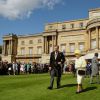 La reine Elizabeth II lors de la première garden party de l'année à Buckingham, le 12 mai 2015