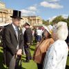 Le prince Edward, comte de Wessex lors de la première garden party de l'année à Buckingham, le 12 mai 2015