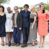 Sophie Marceau, Rokia Traoré, Ethan et Joël Coen, Sienna Miller et Rossy de Palma - Photocall du jury du 68e Festival International du Film de Cannes, le 13 mai 2015.