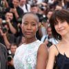 Rokia Traoré et Sophie Marceau - Photocall du jury du 68e Festival International du Film de Cannes, le 13 mai 2015.