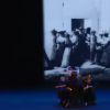 La cérémonie d'ouverture du 68e Festival de Cannes le 13 mai 2015 : séquence dansée et chorégraphie par Benjamin Millepied, qui évoque une scène d'amour de "Sueurs Froides" ("Vertigo"), réalisé par Alfred Hitchcock en 1958 sur la musique de Bernard Hermann