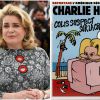 Catherine Deneuve en couverture du Charlie Hebdo du 13 mai 2015.