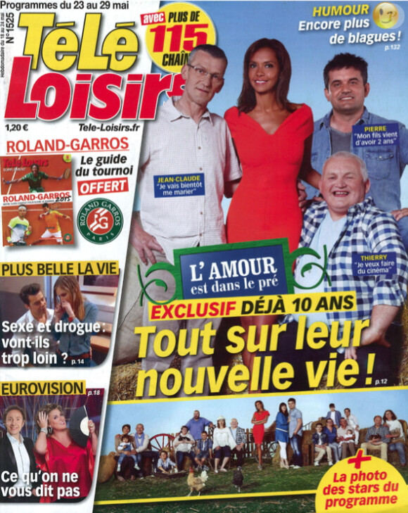 Magazine Télé-Loisirs. Numéro du 23 au 29 mai 2015.