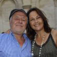  Marc Jolivet et sa femme &agrave; Avignon en juillet 2012.&nbsp; 
