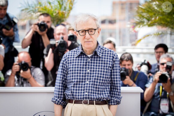 Woody Allen - Photocall du film "L'Homme irrationnel" ("Irrational Man") lors du 68e Festival international du film de Cannes le 15 mai 2015