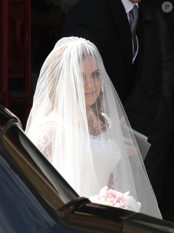 Geri Halliwell - Mariage de Geri Halliwell et Christian Horner en l'église de Woburn le 15 mai 2015 