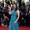 Aishwarya Rai (robe Elie Saab) - Montée des marches du film "Carol" lors du 68e Festival International du Film de Cannes, le 17 mai 2015.