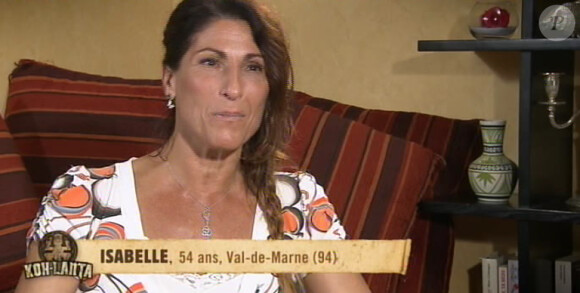Isabelle dans Koh-Lanta 2015, le vendredi 24 avril 2015, sur TF1
