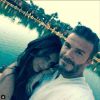 David Beckham et son épouse Victoria- photo publiée sur son compte Instagram le 2 mai 2015