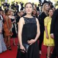  Alysson Paradis enceinte - Montée des marches du film "Inside Out" (Vice-Versa) lors du 68e Festival International du Film de Cannes, le 18 mai 2015. 