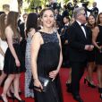  Alysson Paradis enceinte - Montée des marches du film "Inside Out" (Vice-Versa) lors du 68e Festival International du Film de Cannes, le 18 mai 2015. 