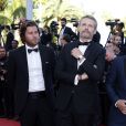 Lambert Wilson, Guillaume Gouix, Virginie Ledoyen - Montée des marches du film "Inside Out" (Vice-Versa) lors du 68e Festival International du Film de Cannes, le 18 mai 2015.