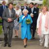 La reine Elizabeth II le 18 mai 2015 au Chelsea Flower Show, à Londres.