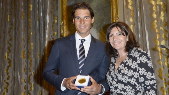 Rafael Nadal, ému face à Anne Hidalgo : 'Le plus Parisien des Majorquins' honoré
